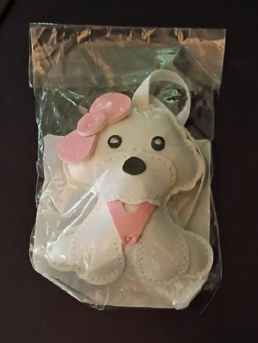 🚨NEW! Adorable Faux Leather Dog Bag Charm